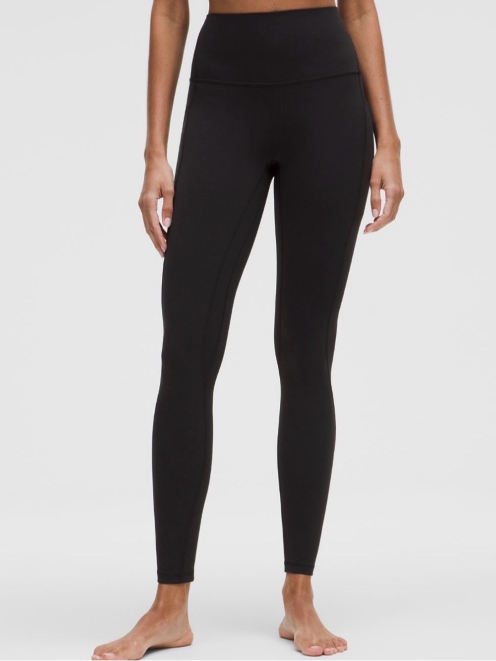 Lululemon Align High Rise Tight With Pockets 28” Black Sz 4 NWT
